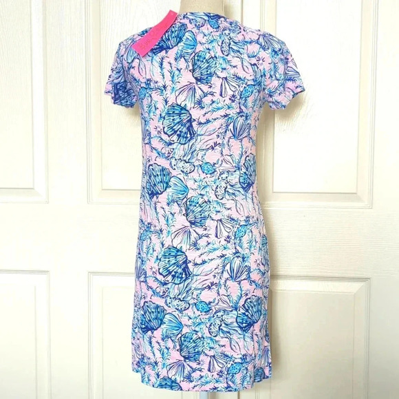 Lilly Pulitzer Essie Dress Magnolia Lilac A Little Jelly Seashell Print … - Picture 5 of 7